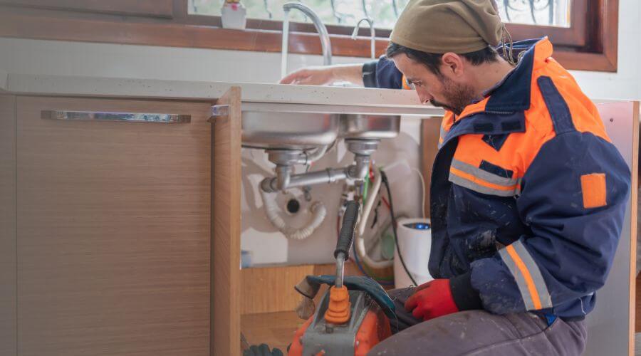 Local sewer line repair in Chignik Lagoon, AK